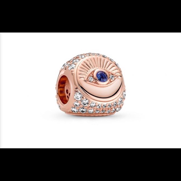 PANDORA Hamsa All-Seeing Eye Feather NWT
